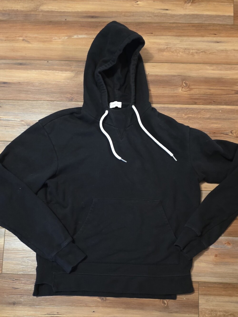 John Elliott Men’s Classic Beach Pullover Hoodie Black Size 3 (Large)
